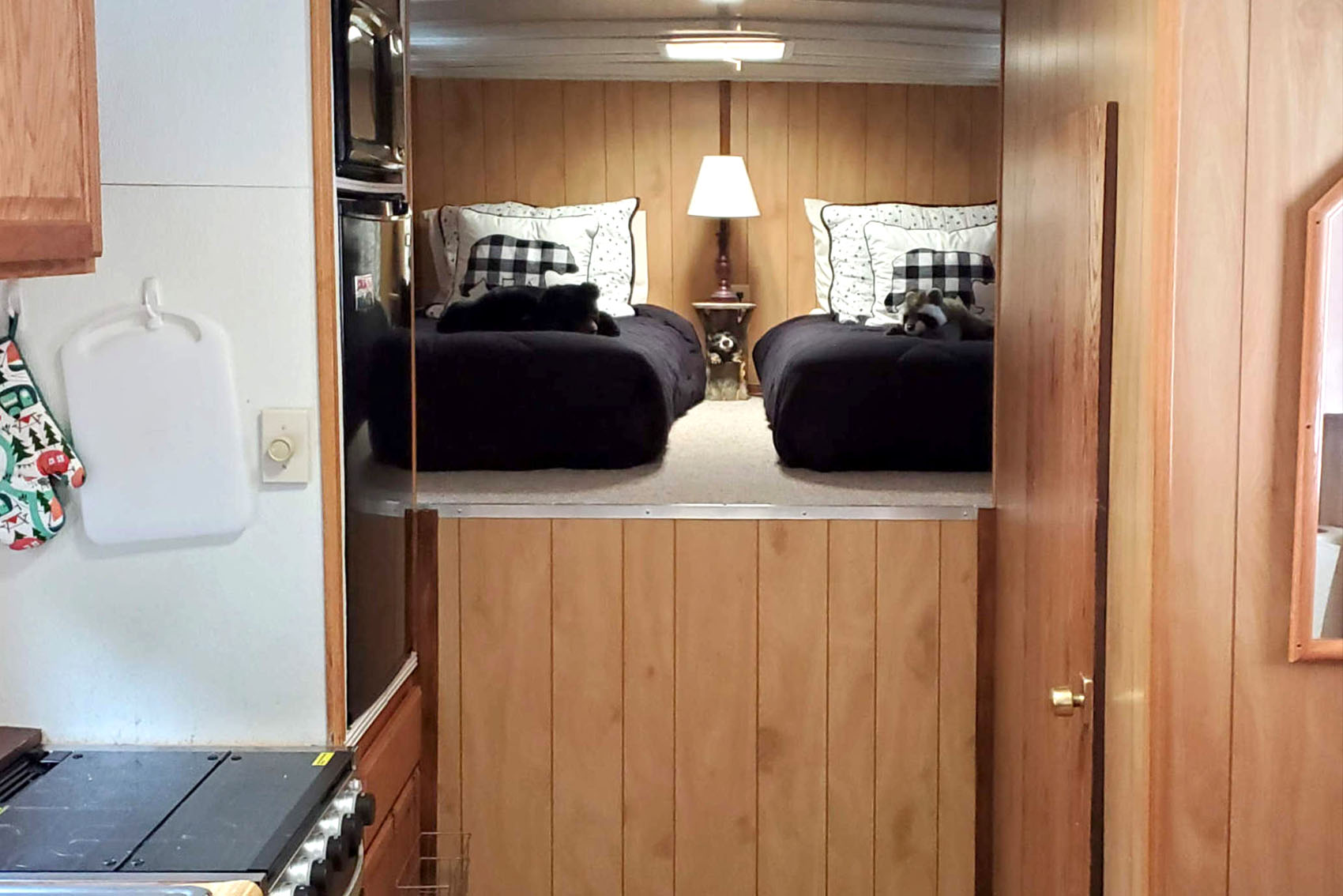 Last Resort Race Car Hauler Loft Wide View